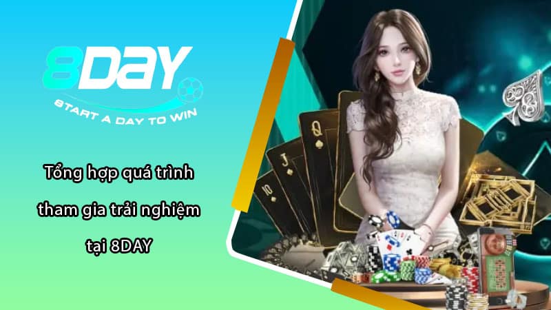 Tổng hợp quá trình tham gia trải nghiệm tại 8DAY